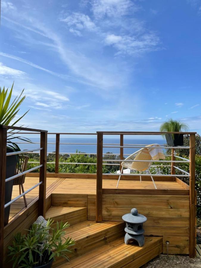 Mobil Home Superbe Vue Mer St Raphael Saint-Raphaël Exteriör bild
